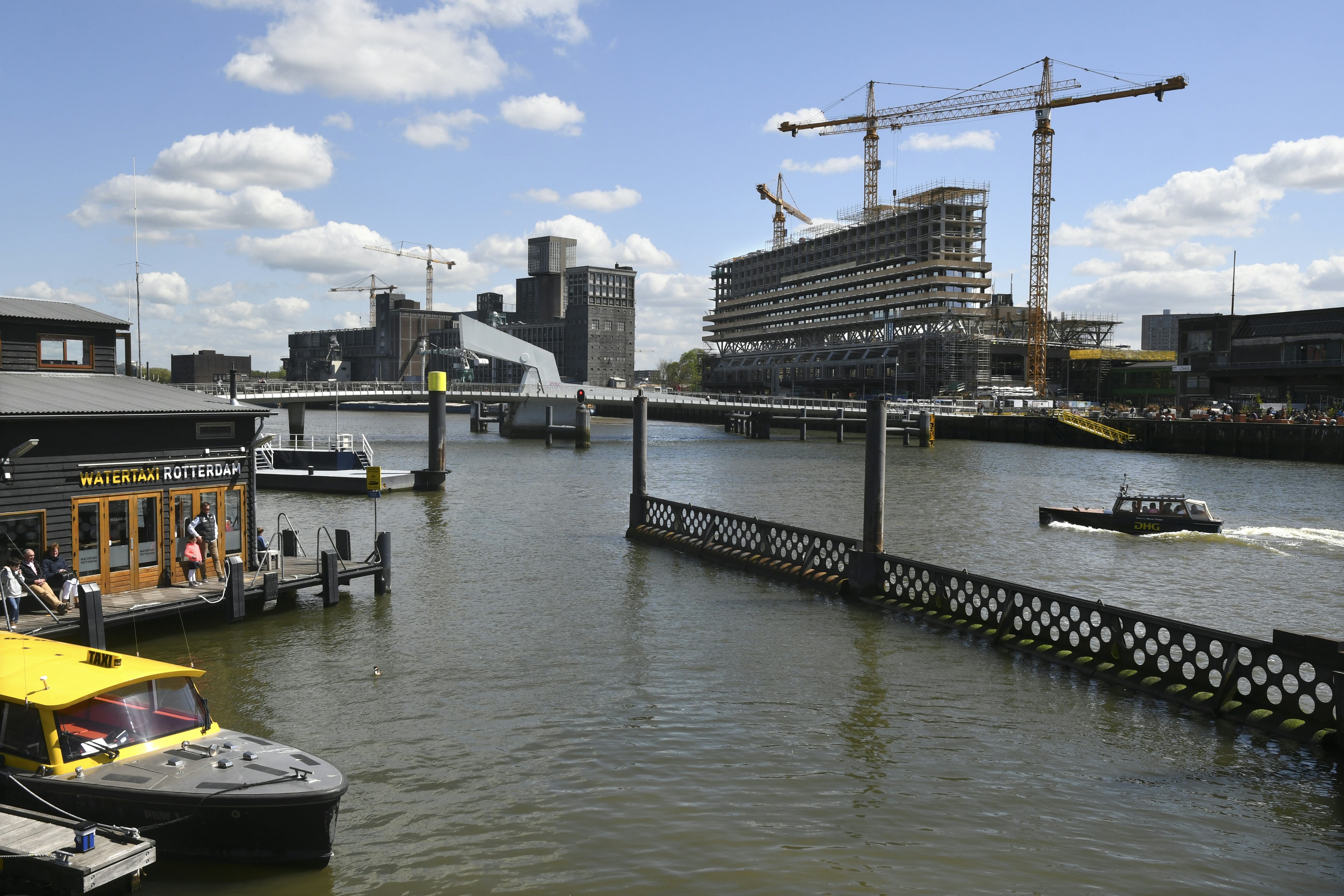 Rotterdam 3 mei 2018. Fenixloods verbouw tot appartementen Heijmans bouw mei architecten Foto Ries van Wendel de Joode voor Cobouw