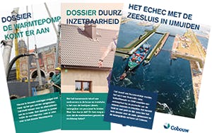 Dossiers over warmtepompen, duurzame inzetbaarheid en het echec met de zeesluis in IJmuiden