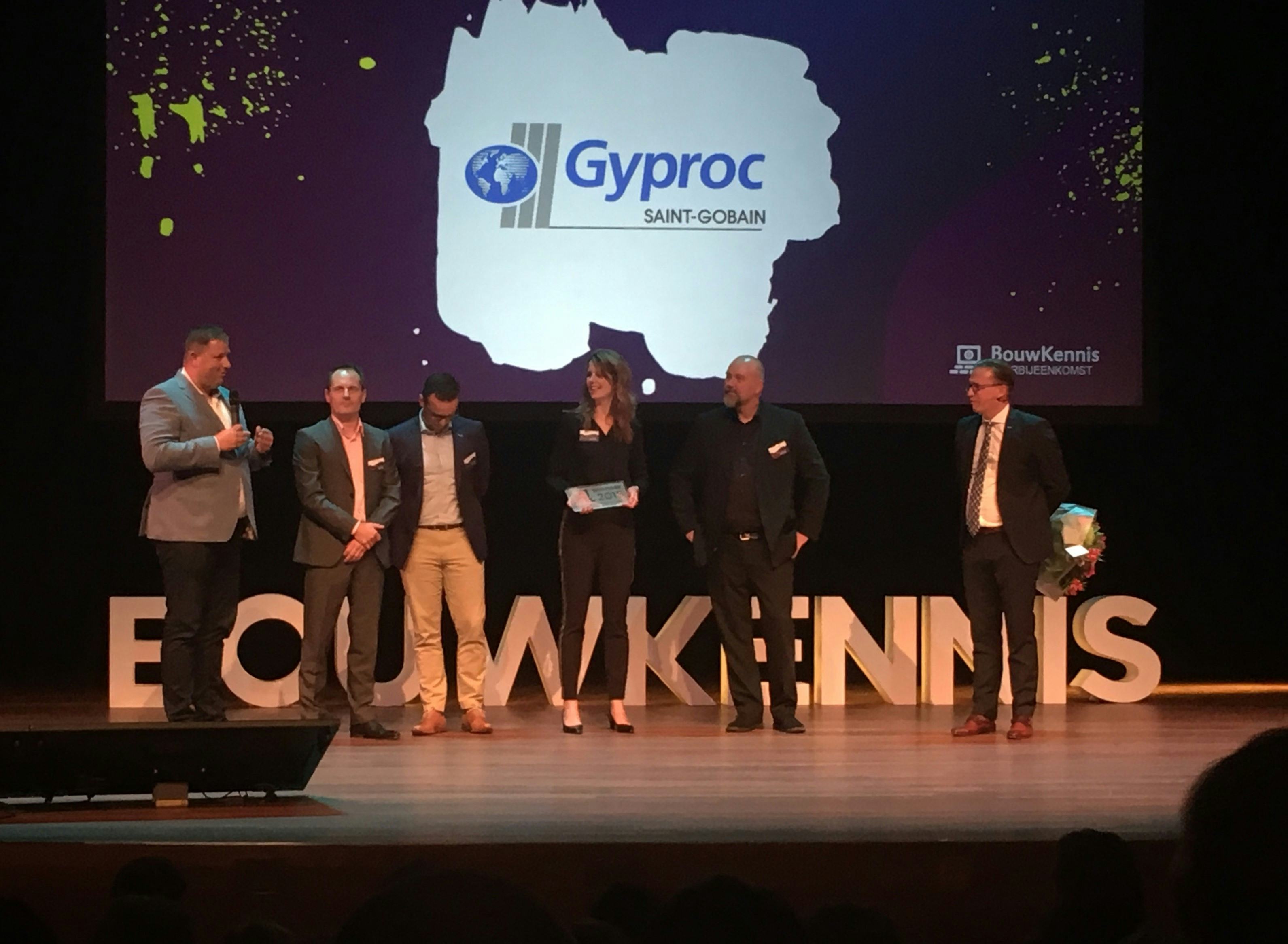 Gyproc wint Bouwkennis Marketing Jaarprijs