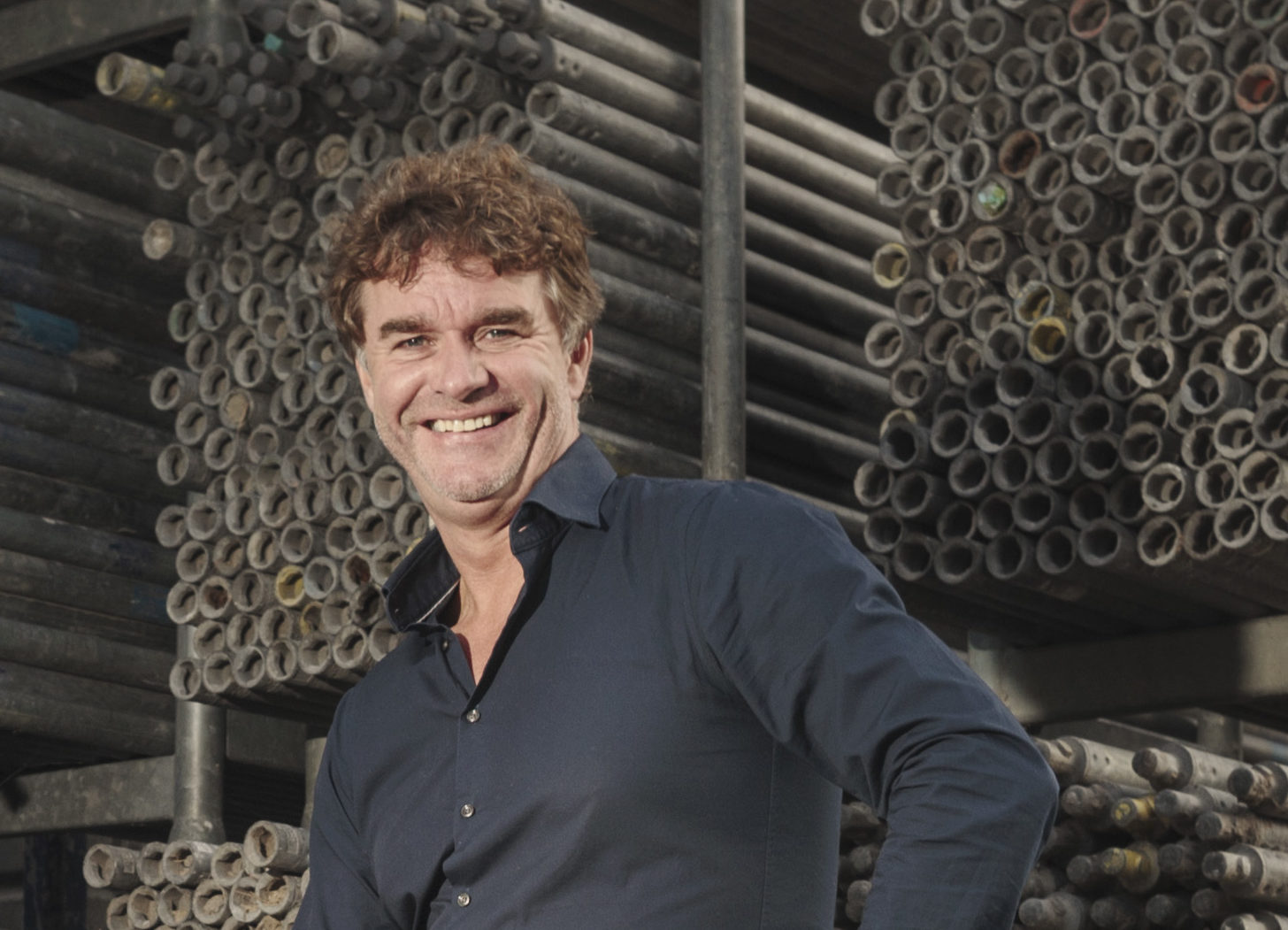 André Vos van HSB in Volendam: Foto: Eran Oppenheimer