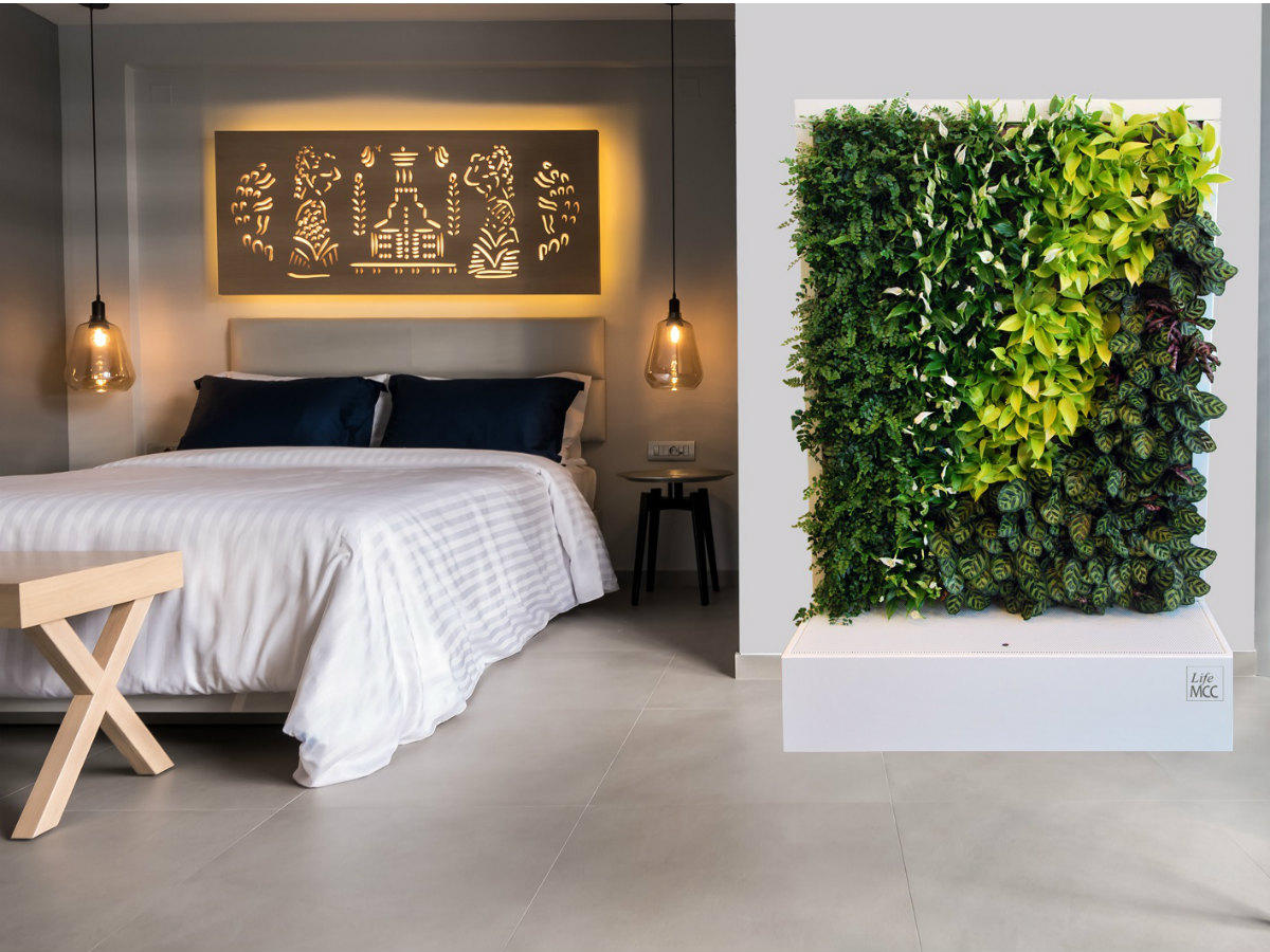 Verticaal binnentuintje