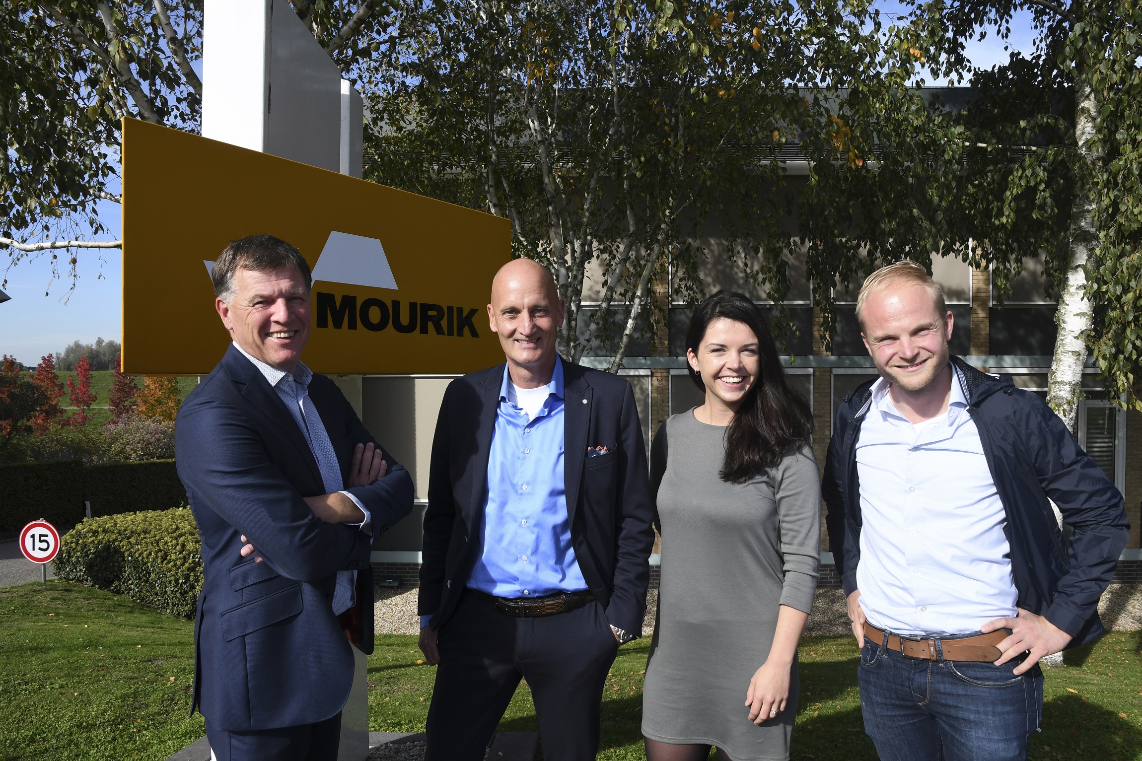 Groot Ammers 9 oktober 2018
Mourik Groot Ammers
Jean-Paul van den Bosch , Kees Jan Mourik, Cora de Groot en Toni den Hartog
Foto Ries van Wendel de Joode voor Cobouw