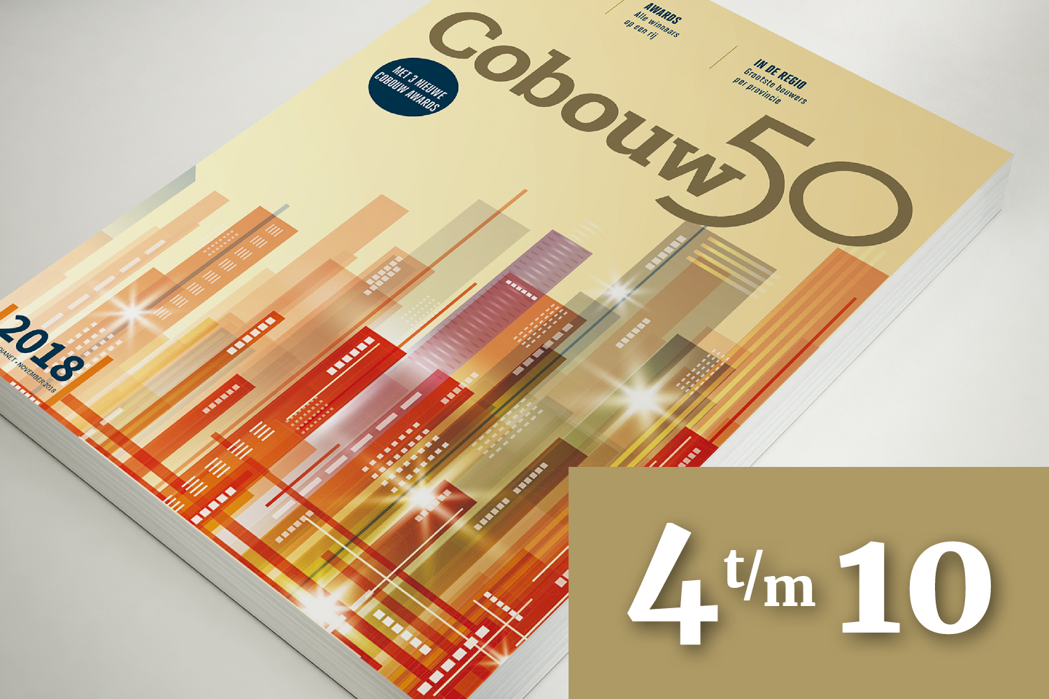 Cobouw50 Ranglijst: 4 tot en met 10