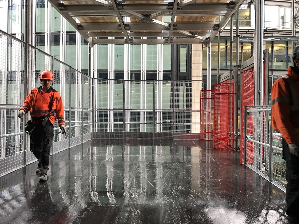 Hoog bouwen vooral logistieke uitdaging