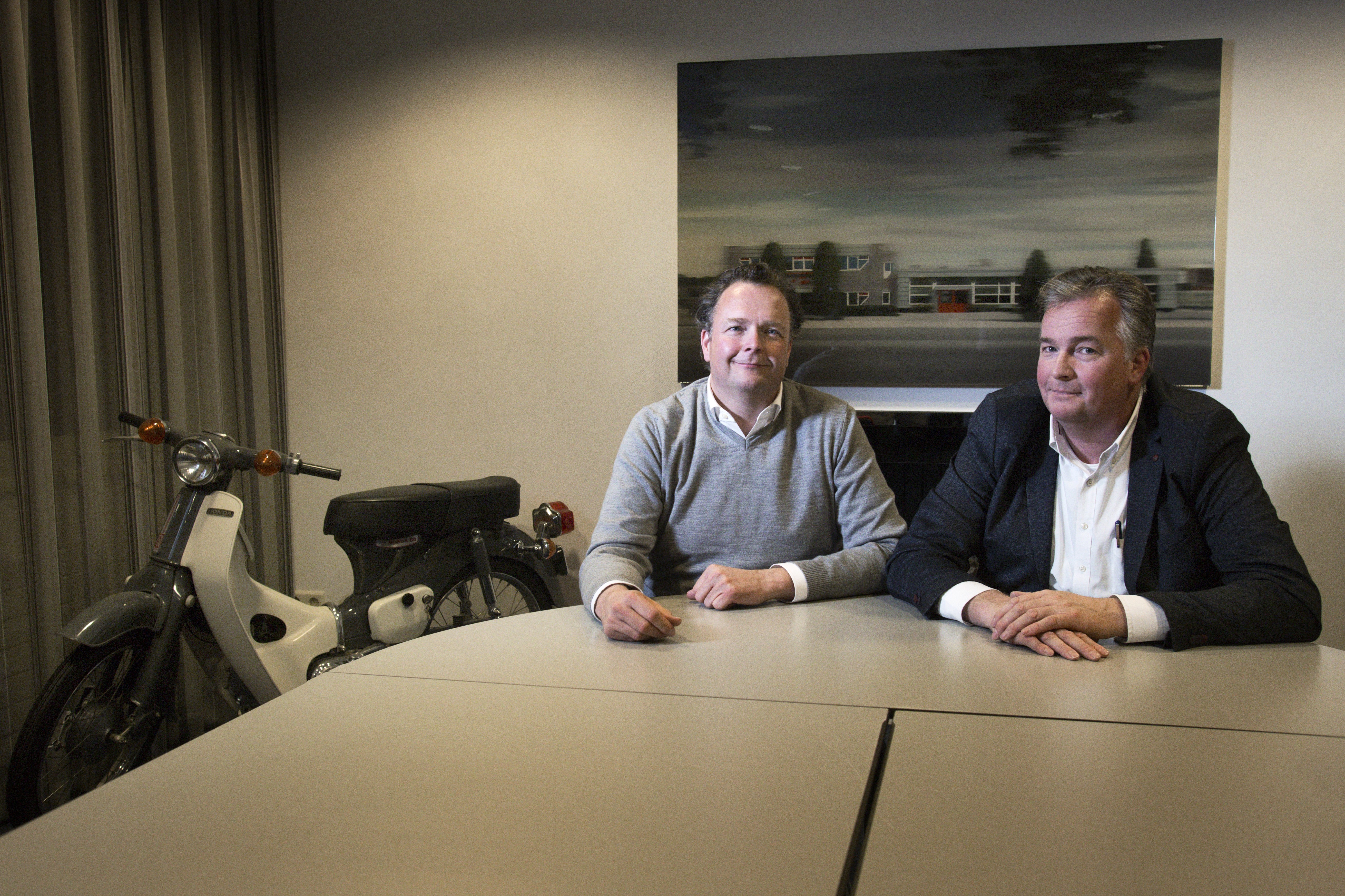 Coen en Jan Hagedoorn. Foto: Eran Oppenheimer