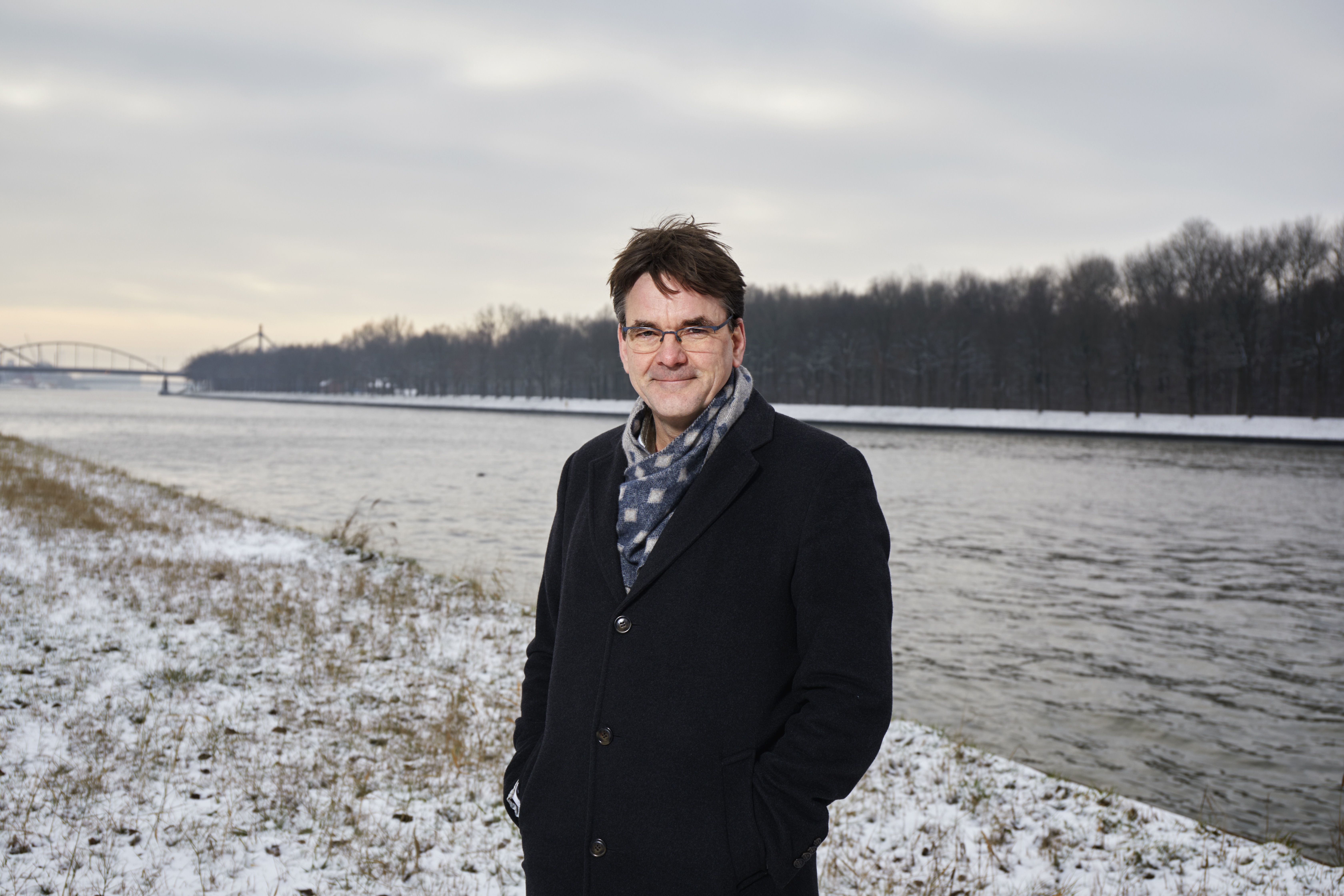 HWBP-directeur Erik Wagener:  "Dijken ophogen moet sneller, goedkoper en innovatiever." Foto: Christiaan Krouwels 