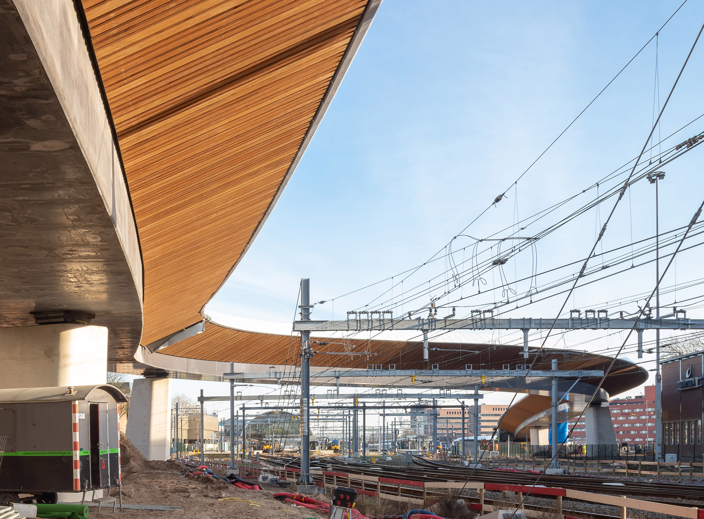 De S-vormige busbrug is klaar. Beeld: ipv Delft/Walter Frisart FOTOwerk’ 