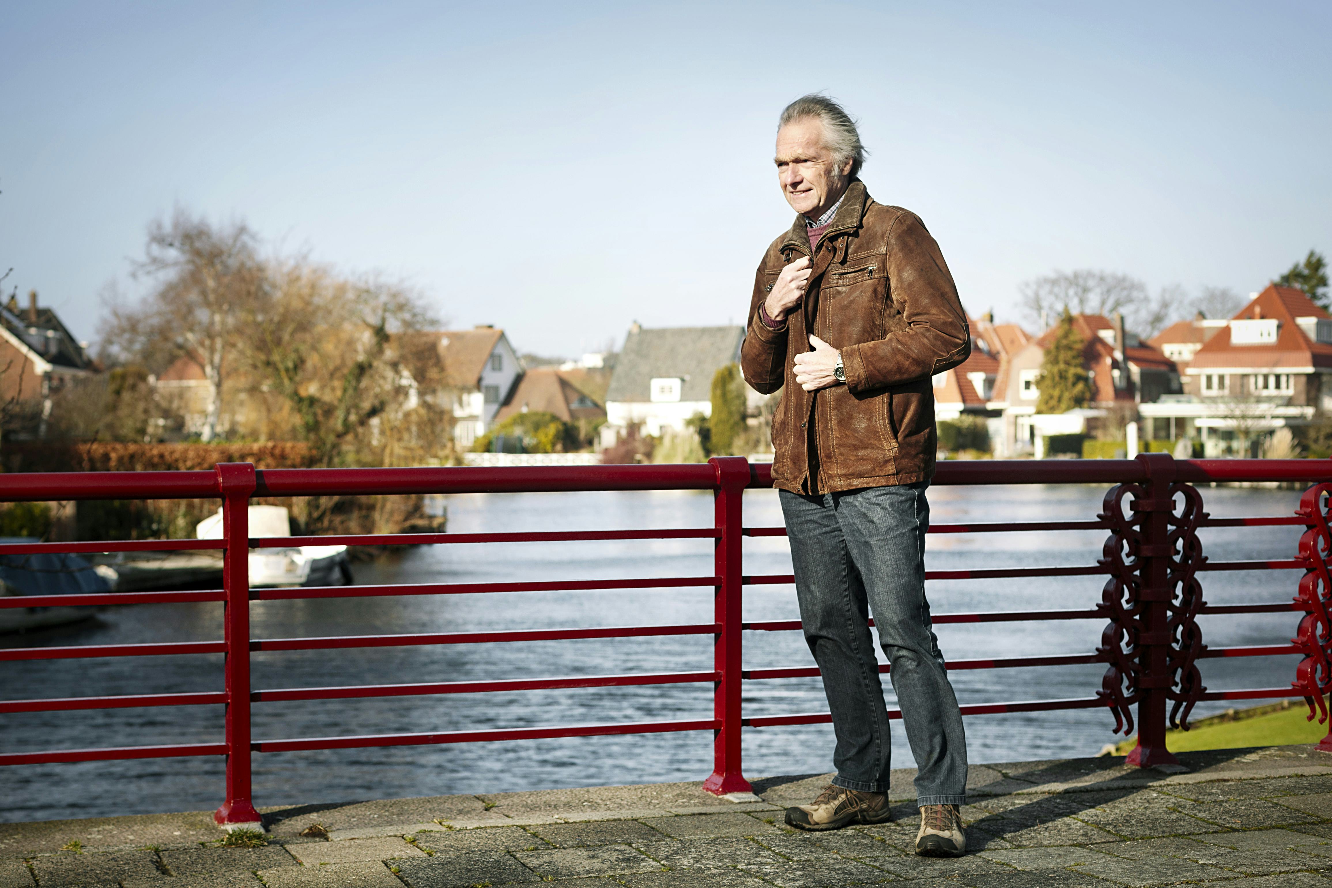 Prof. Theo Olsthoorn deed ruim een jaar lang onderzoek naar het Julianakanaal. Foto: Eran Oppenheimer