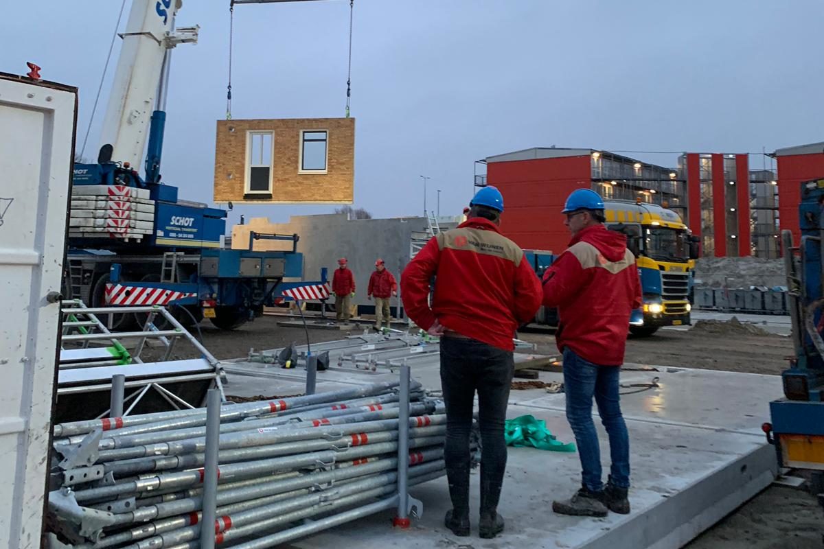 Circulaire woningen van Van Wijnen. Foto: Van Wijnen
