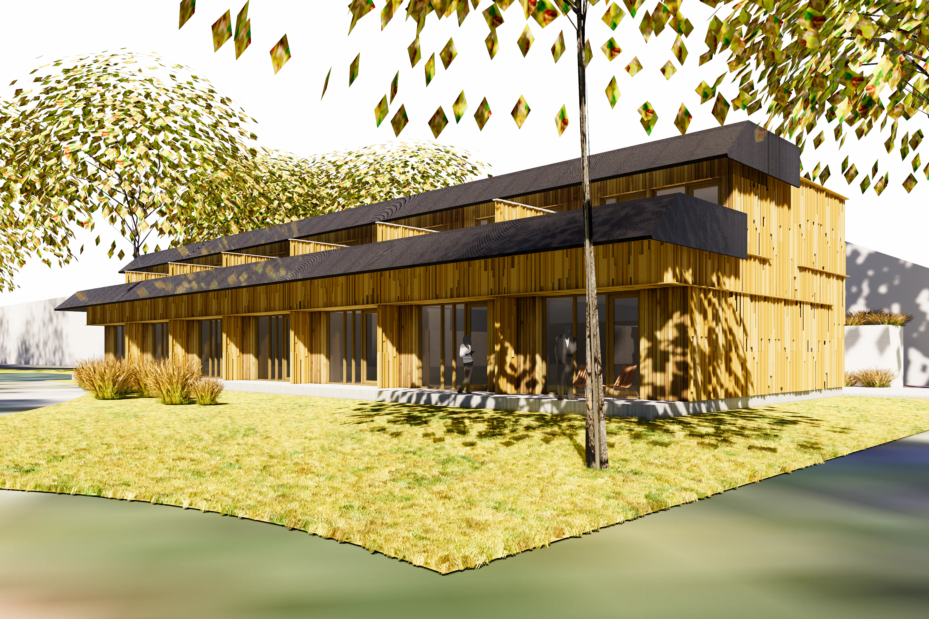 Circulaire woning Enschede, ontwerp: architectenbureau LKSVDD