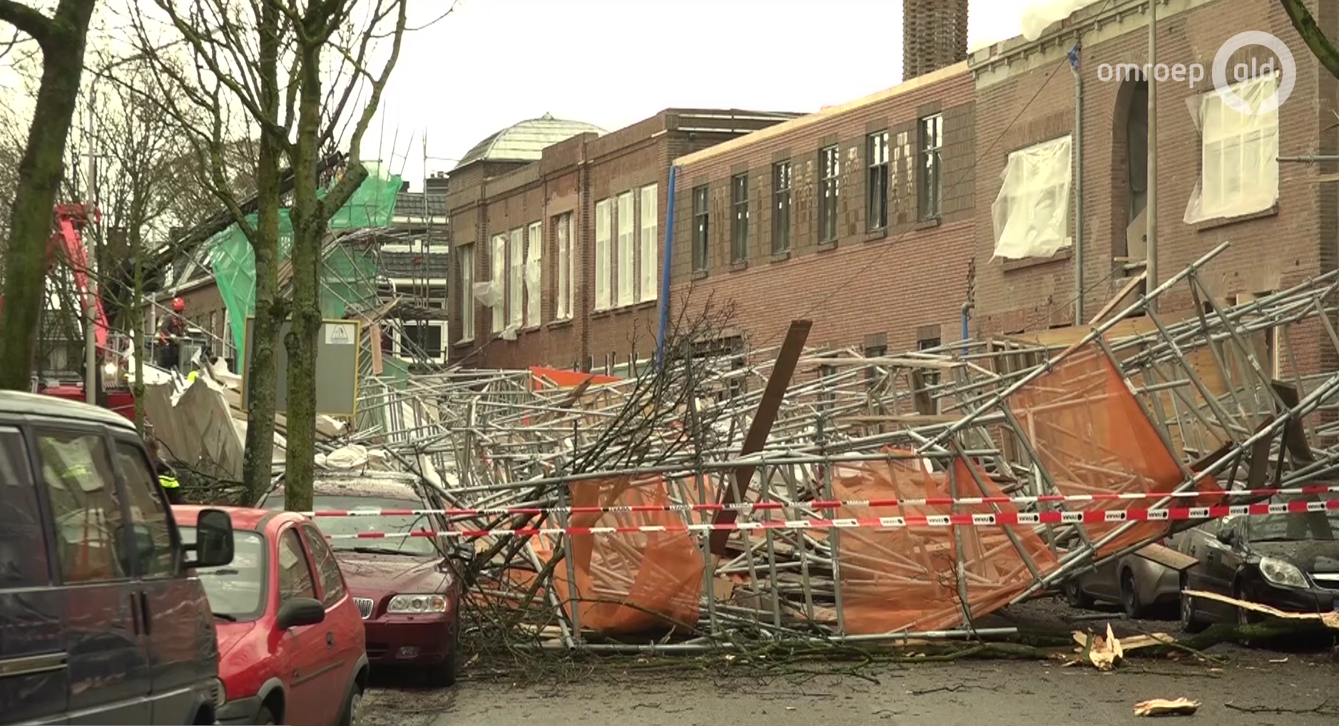 De ravage is groot. Beeld: Omroep Gelderland