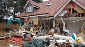 Bouwvakker die uit wraak huizen verwoestte krijgt vier jaar cel