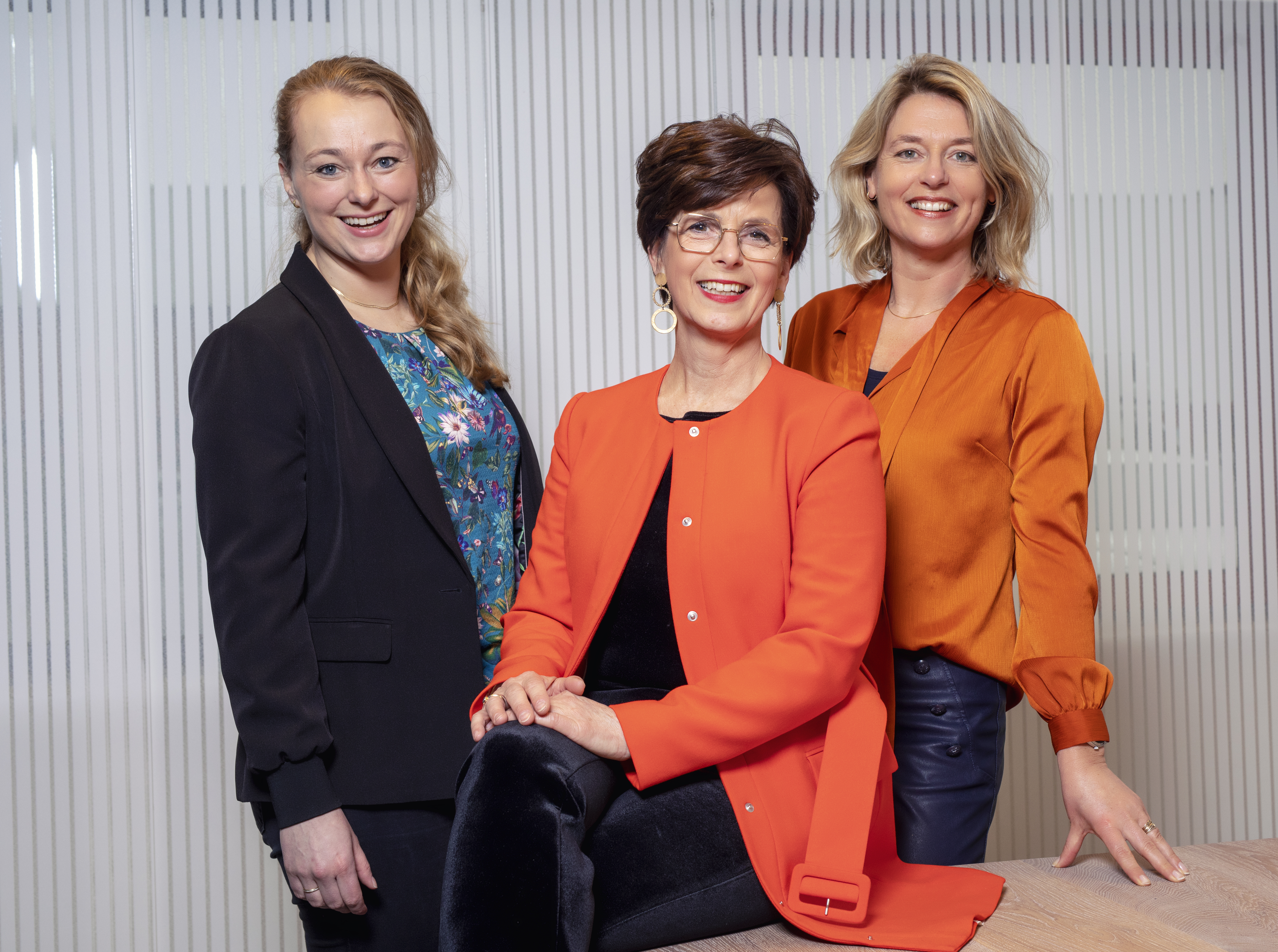 Lotte van Houwelingen, Ellen Masselink en Tineke Vellekoop. (vlnr) Foto: Guido Benschop