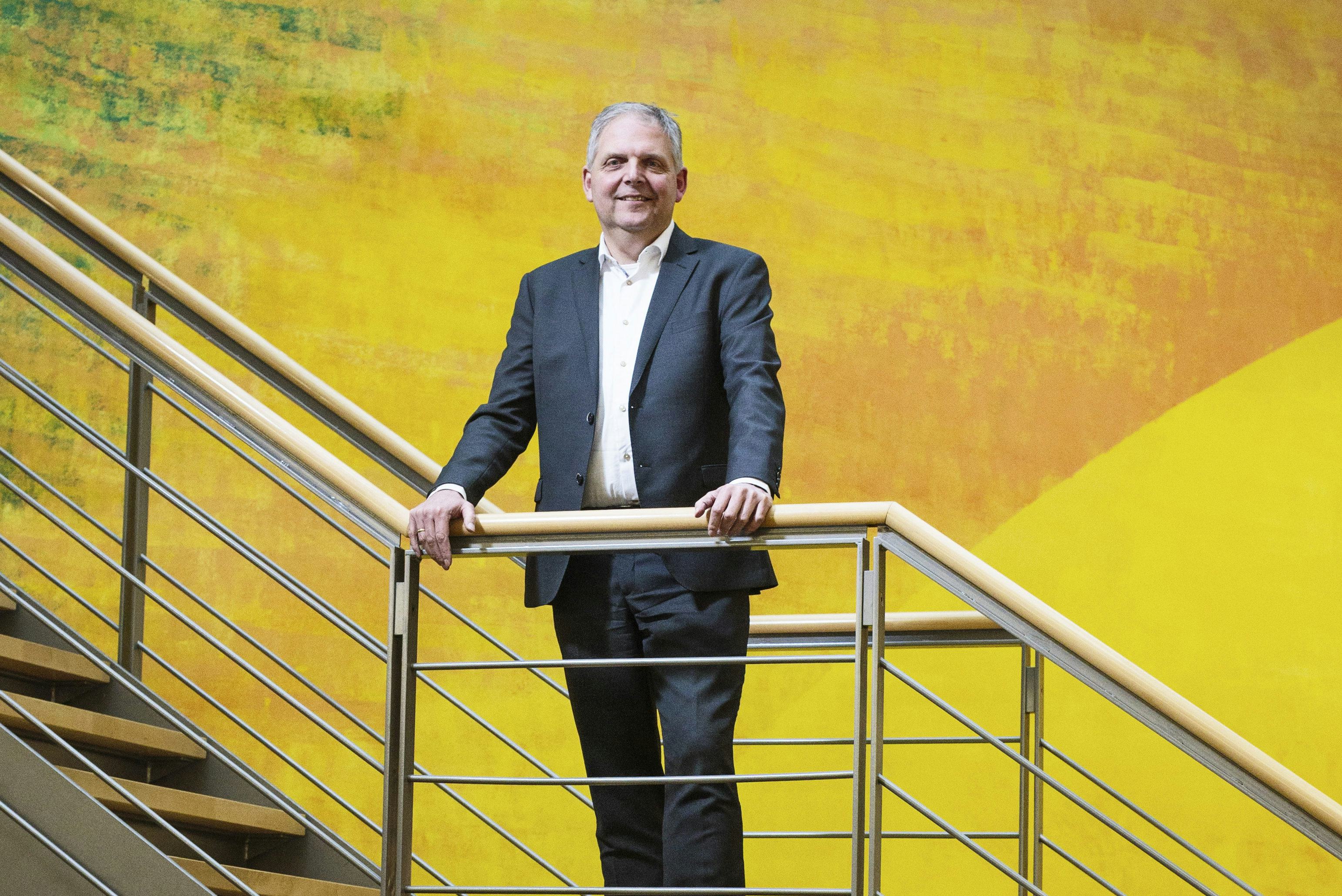 Dr.ir. Hans Ruijter, projectdirecteur van Schiphol Amsterdam Almere. Foto: Eran Oppenheimer
