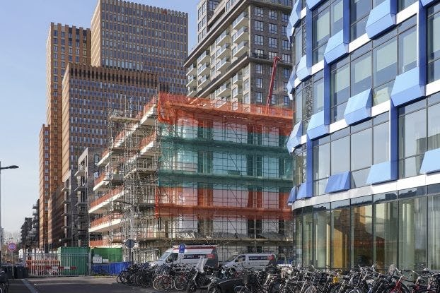 Amsterdam gaat half miljoen vierkante meter aardgasvrije kantoorruimte bouwen