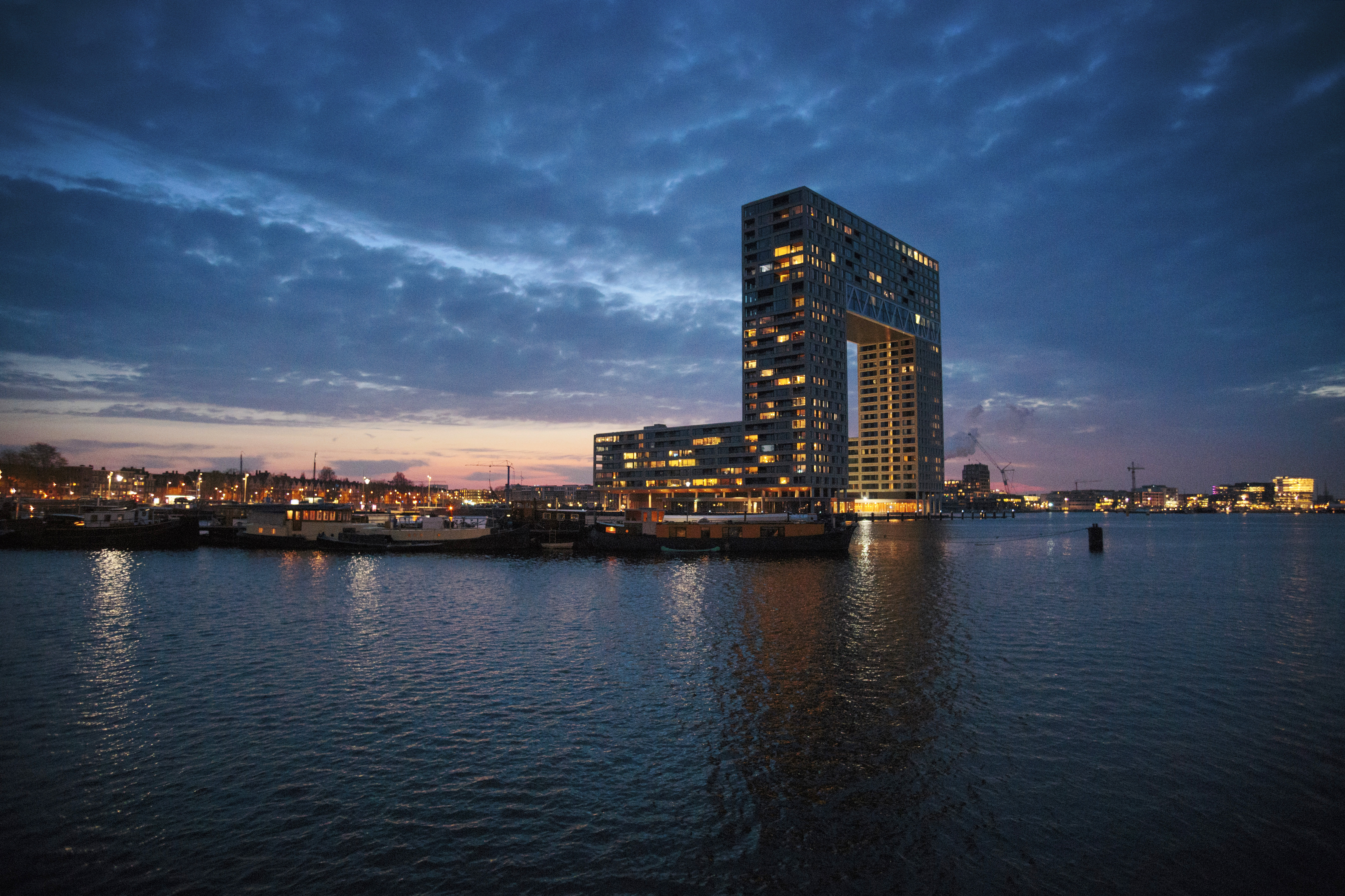 De Pontsteiger in Amsterdam, 4 april 2019, foto: Eran Oppenheimer.