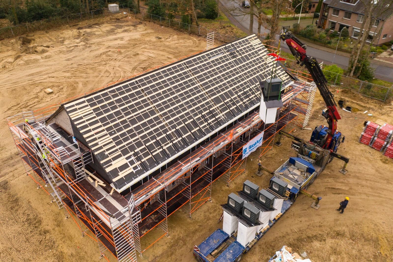 Een project van Emergo in Ermelo waar energiemodules van FactoryZero werden geplaatst. Foto: Emergo Prefab