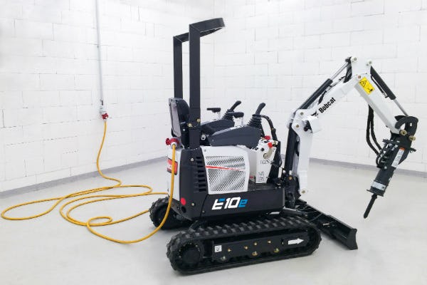 Bobcat E10E: elektrische graafmachine uit Tsjechië