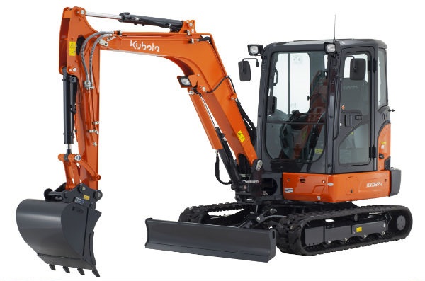 Kubota KX037-4: opvolger voor populaire minigraver