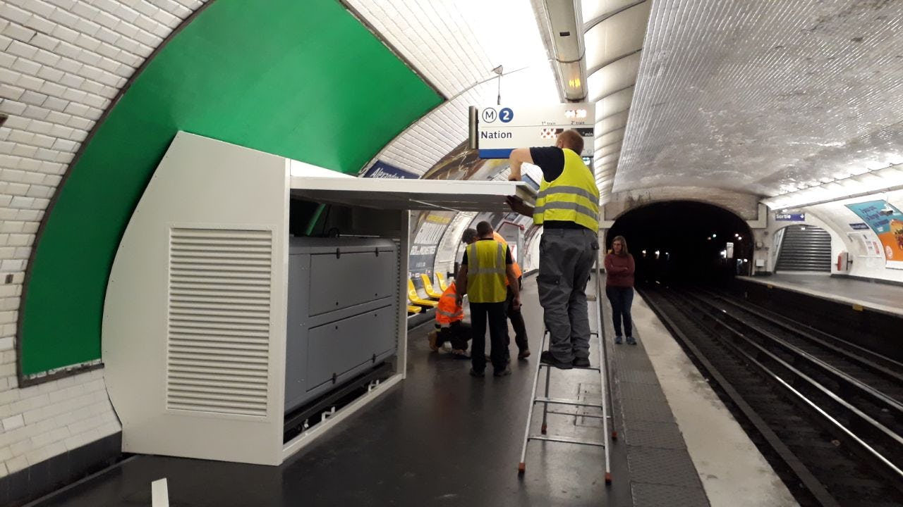 Schonere lucht in metro Parijs met Nederlandse fijnstofzuiger
