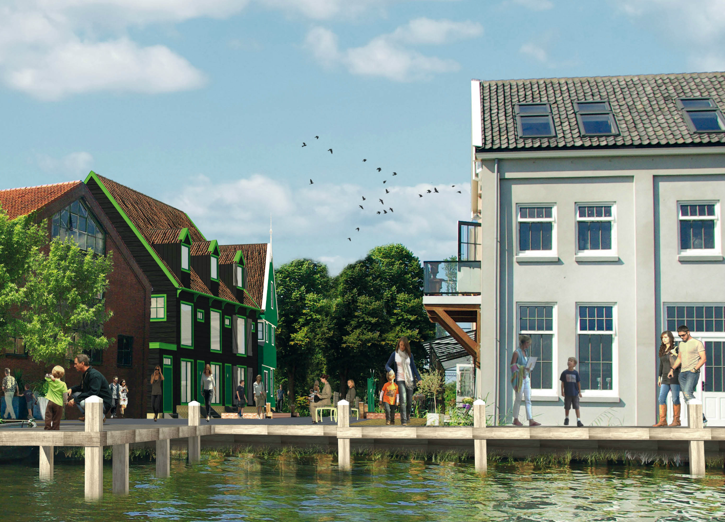 Sluisbuurtje Koog aan de Zaan brengt historie tot leven