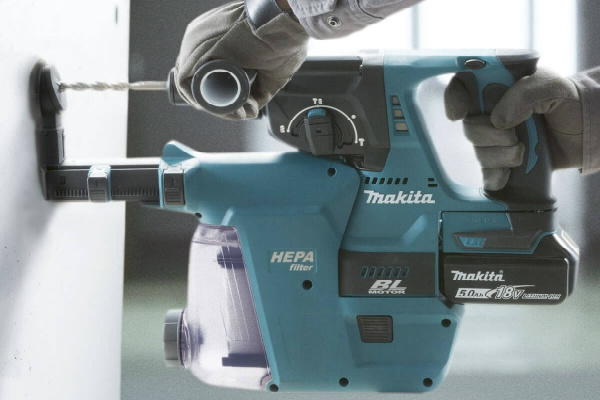 Combihamer met filterreiniging