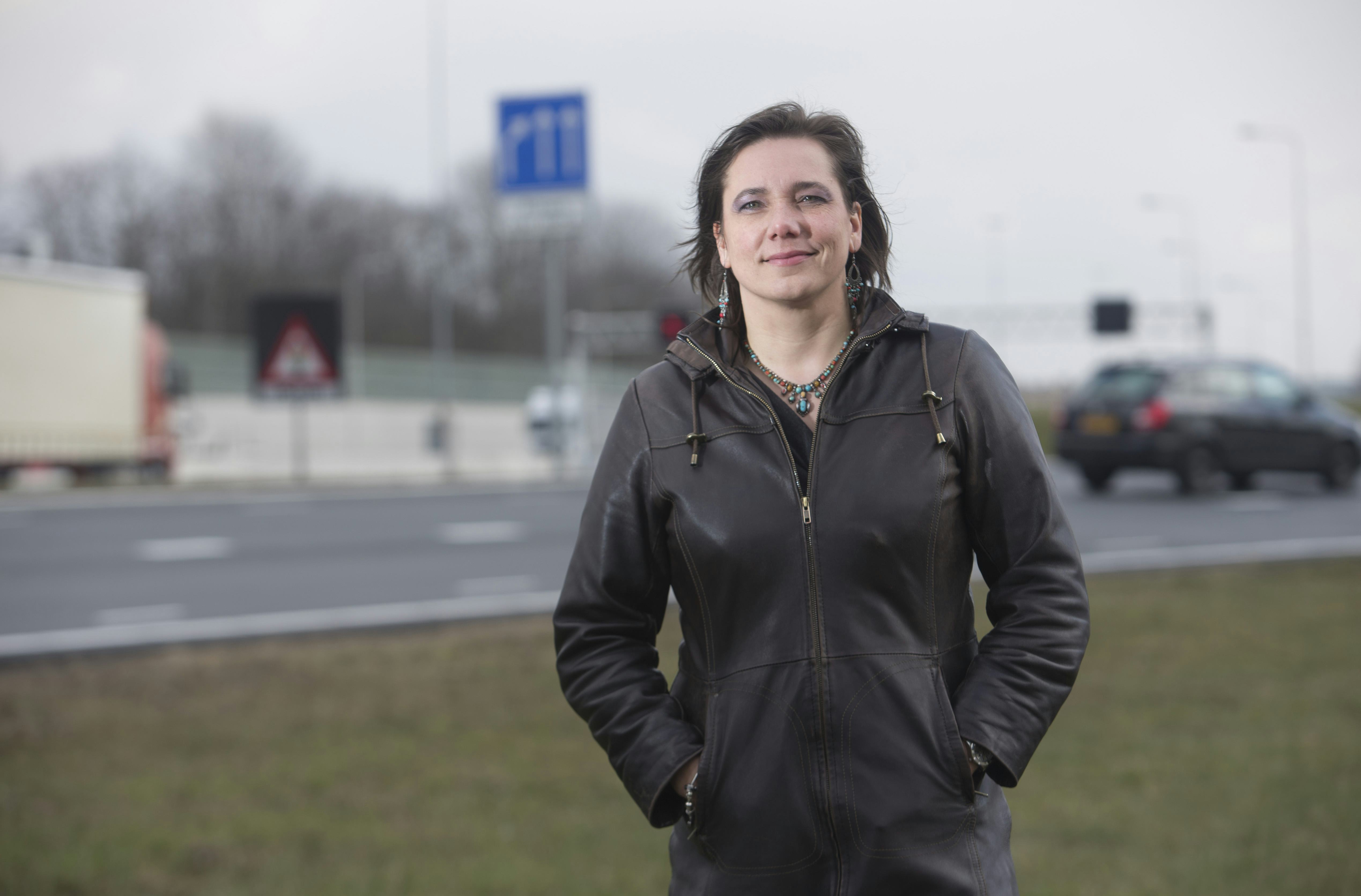 Sandra Erkens, hoogleraar toegepast wegontwerp. Foto: CROW