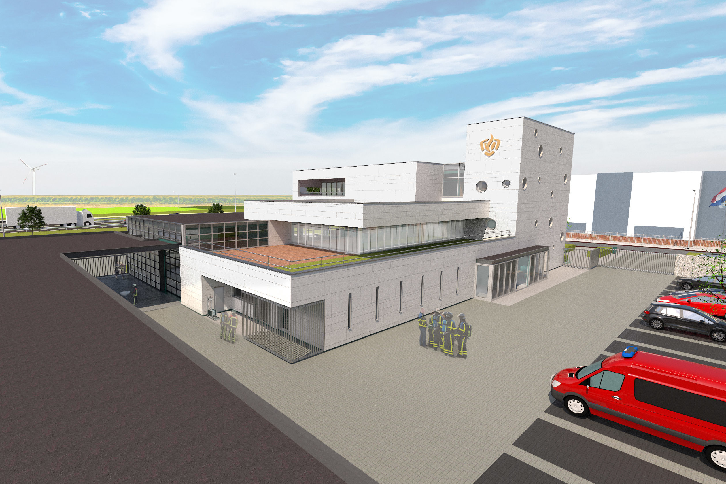 Opmerkelijke projecten: vijf nieuwe brandweerkazernes