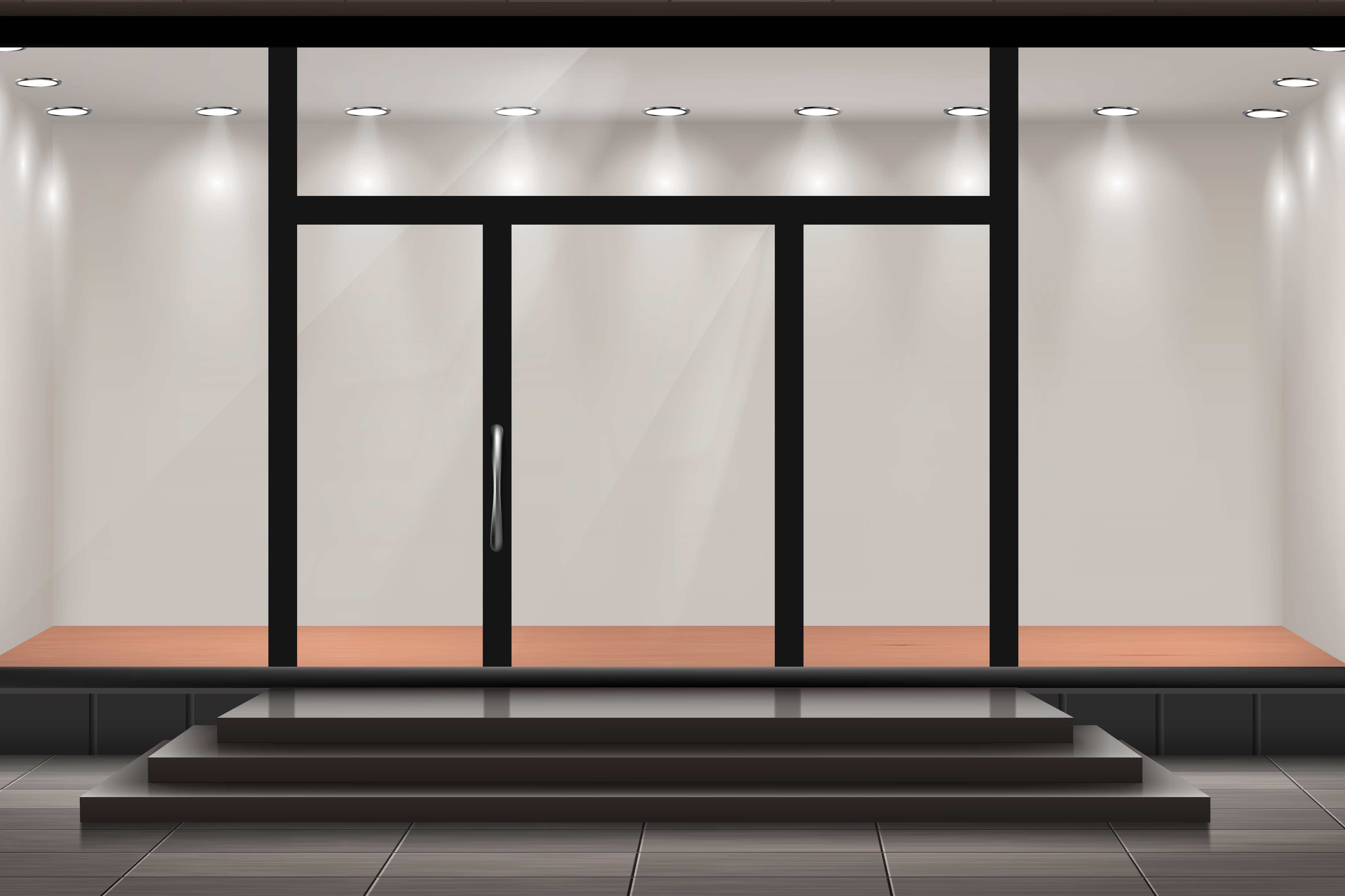 Moderne uitstraling met zwart hang- en sluitwerk