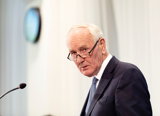 Johan Remkes van Adviescollege Stikstofproblematiek presenteert eerste advies voor korte termijn
Foto: Guido Benschop