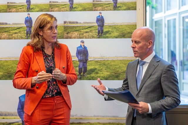 Voorzitter Desirée Uitzetter van Neprom trok donderdag bij het ministerie van Binnenlandse Zaken aan de bel over de dreigende stikstofcrisis in de woningbouw
Foto: Guido Benschop Fotografie