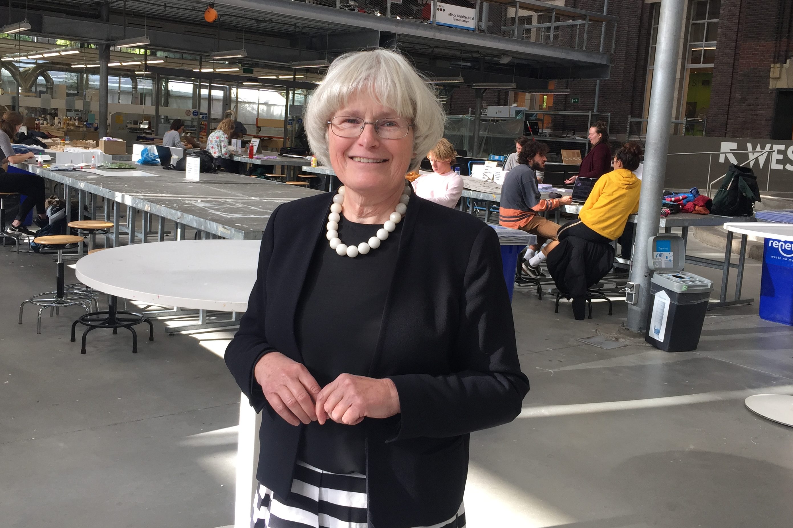 Chao in het hart van de faculteit Bouwkunde: "Het moet altijd kloppen, recht moet passen in de praktijk van de bouw."