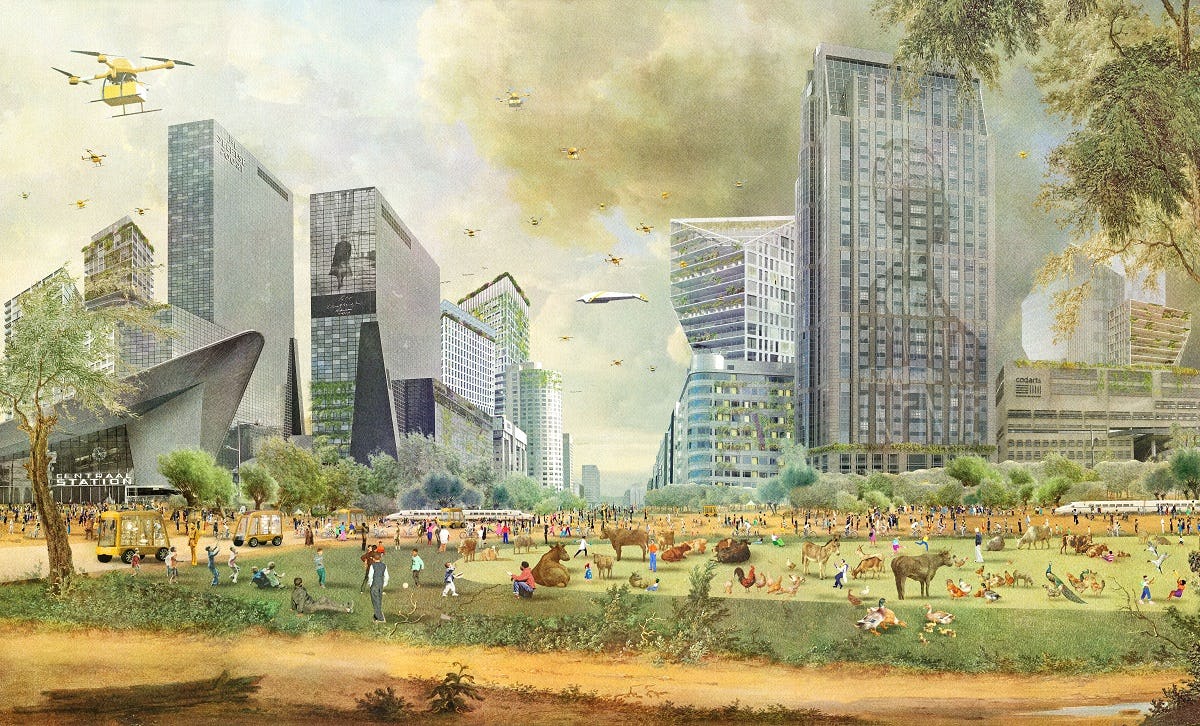 The Streets van PosadMaxwan. Gemaakt in het kader van Woonvisie Rotterdam, 2030, een project van Het Nieuwe Instituut.