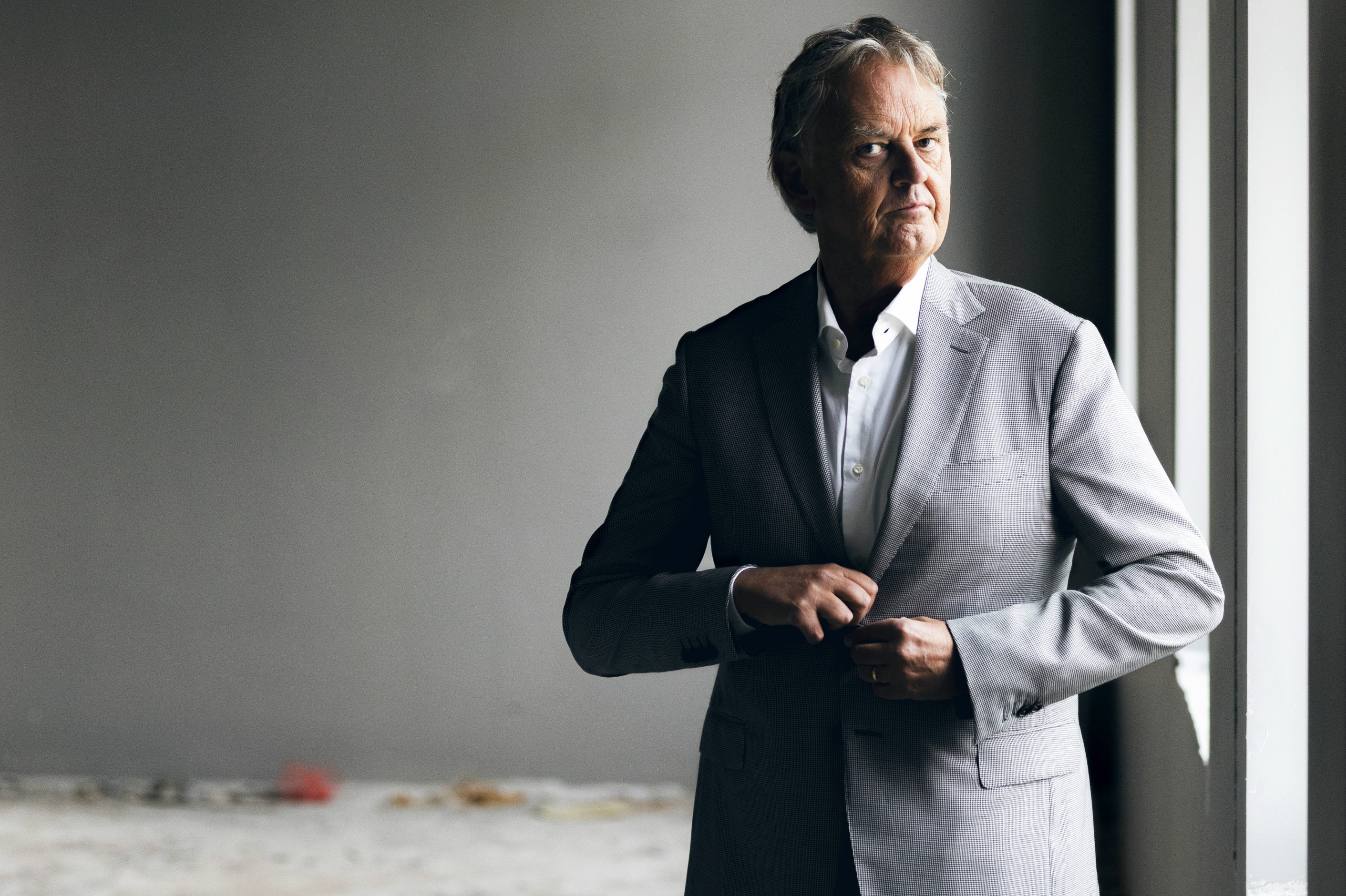 Jan Berghege leidt de groep na de fusie van Heerkens van Bavel en Berghege.  Beeld: Guido Benschop.