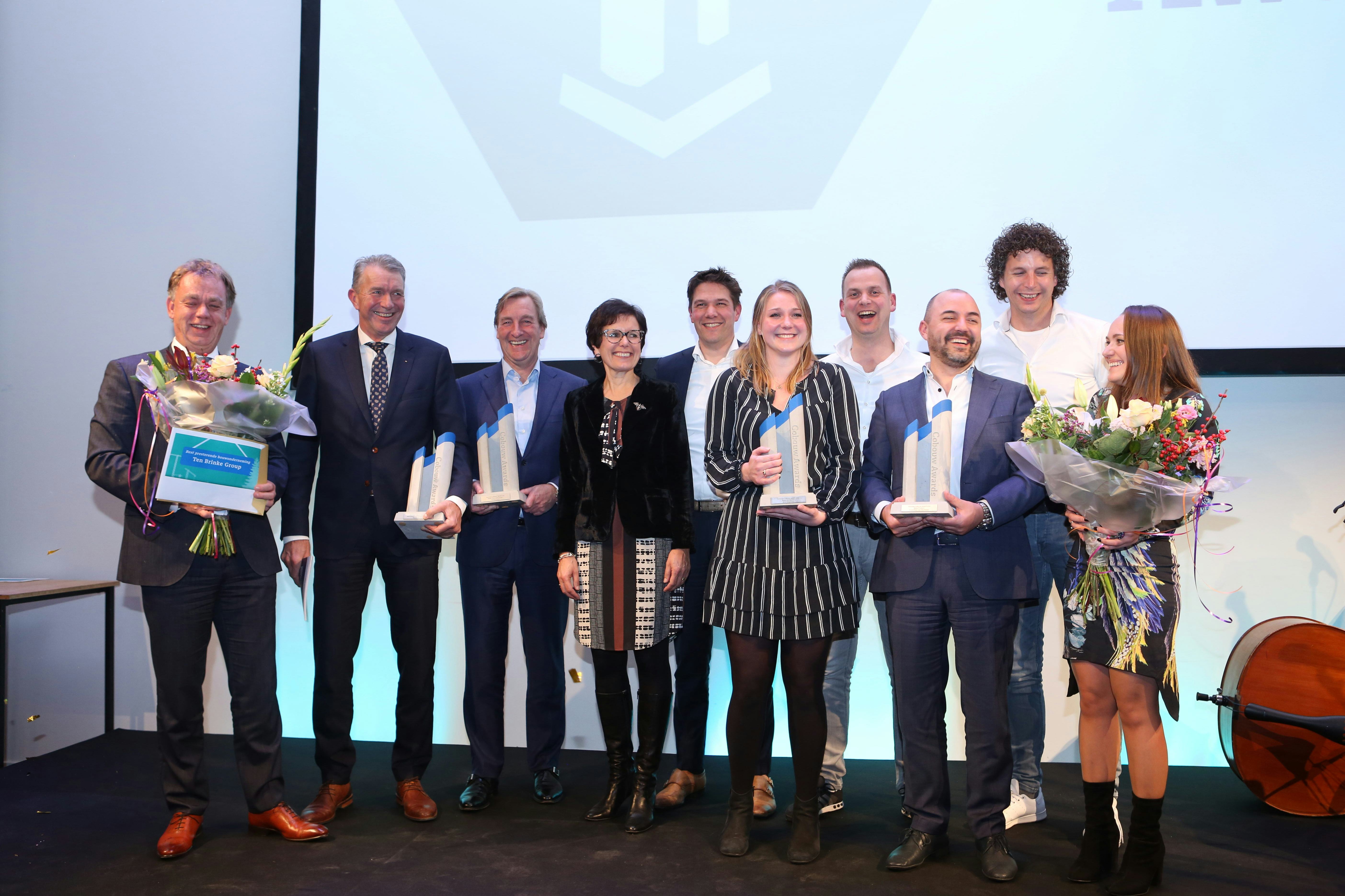 Ten Brinke wint Cobouw50 Award 2019