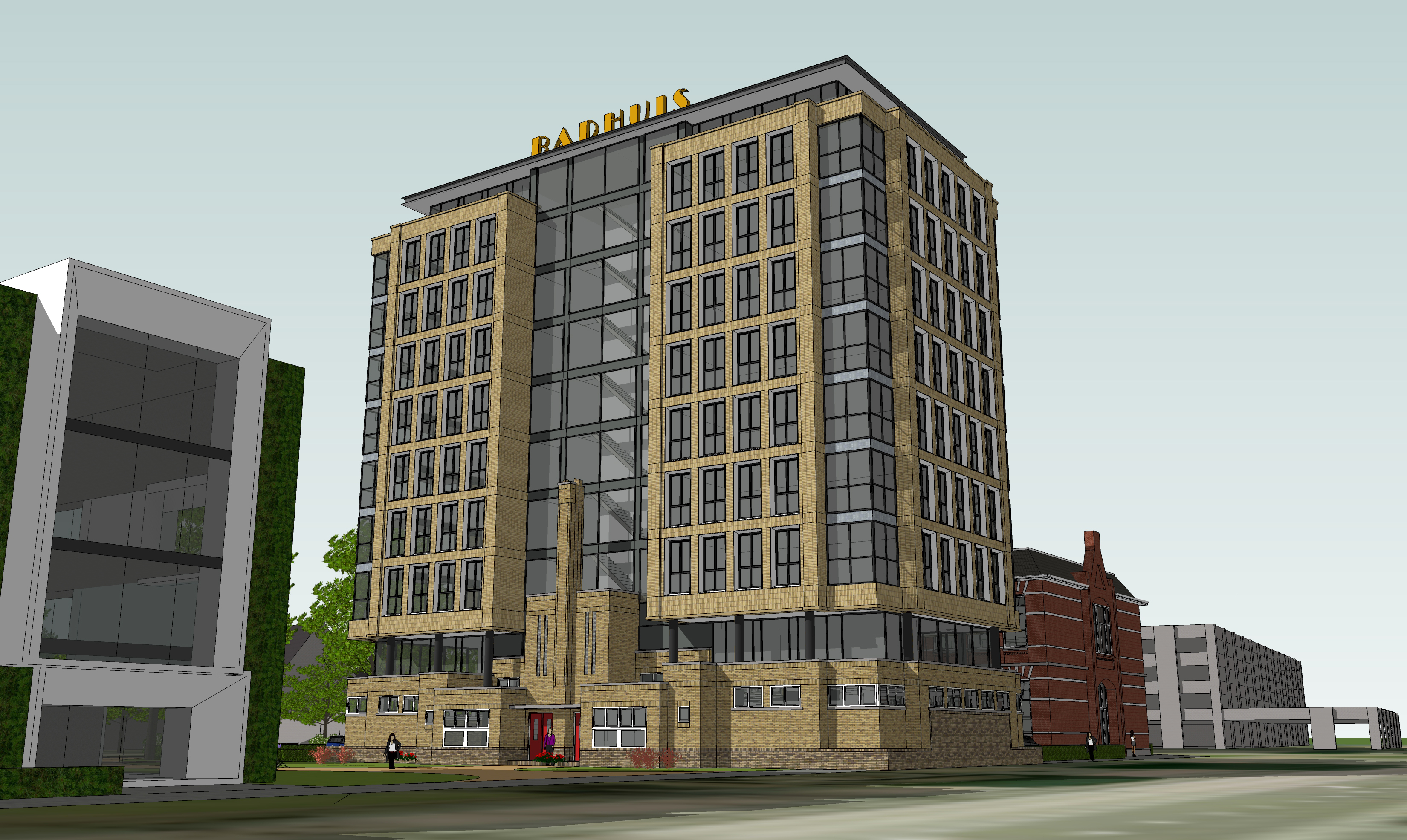 Van badhuis naar woontoren