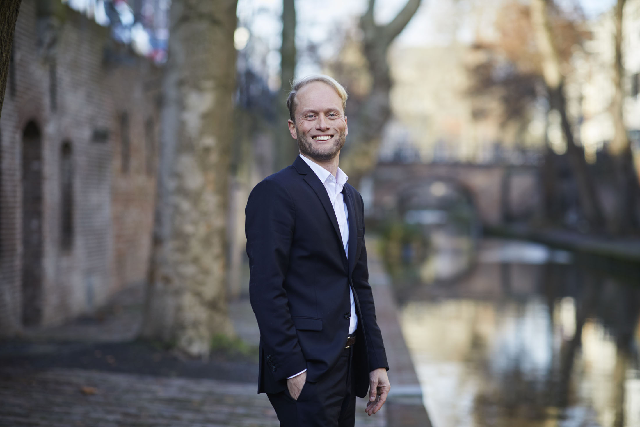 Gijs Termeer: Ervaringen CO2-ladder goed bruikbaar voor stikstofvrije bouwplaats. Foto: Christiaan Krouwels