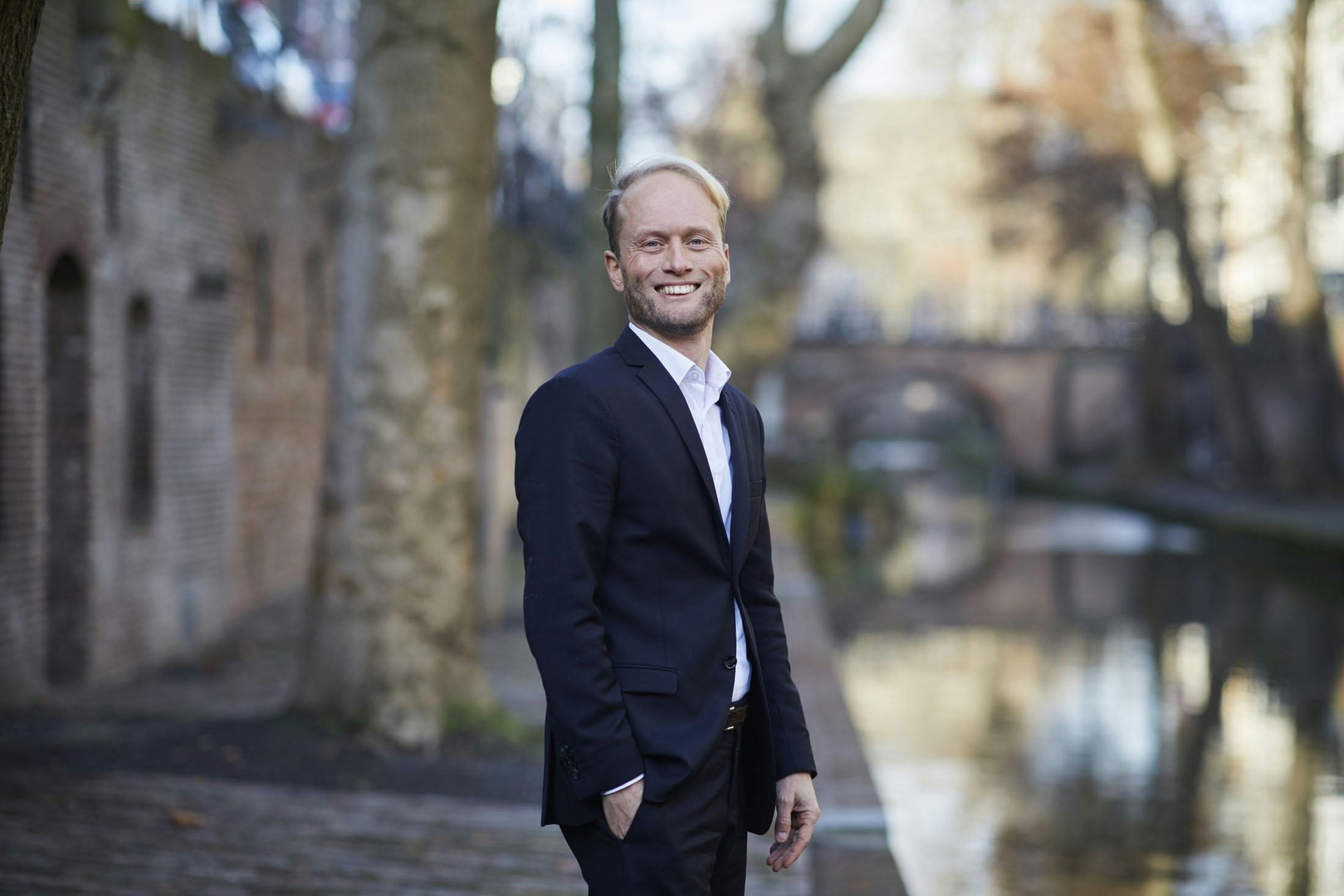 Gijs Termeer: Ervaringen CO2-ladder goed bruikbaar voor stikstofvrije bouwplaats. Foto: Christiaan Krouwels