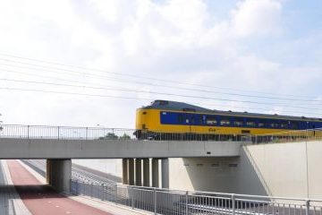 Ook deze onderdoorgang in Voorhout is volgens de spelregels van de Tunnelalliantie gebouwd. Beeld: ProRail