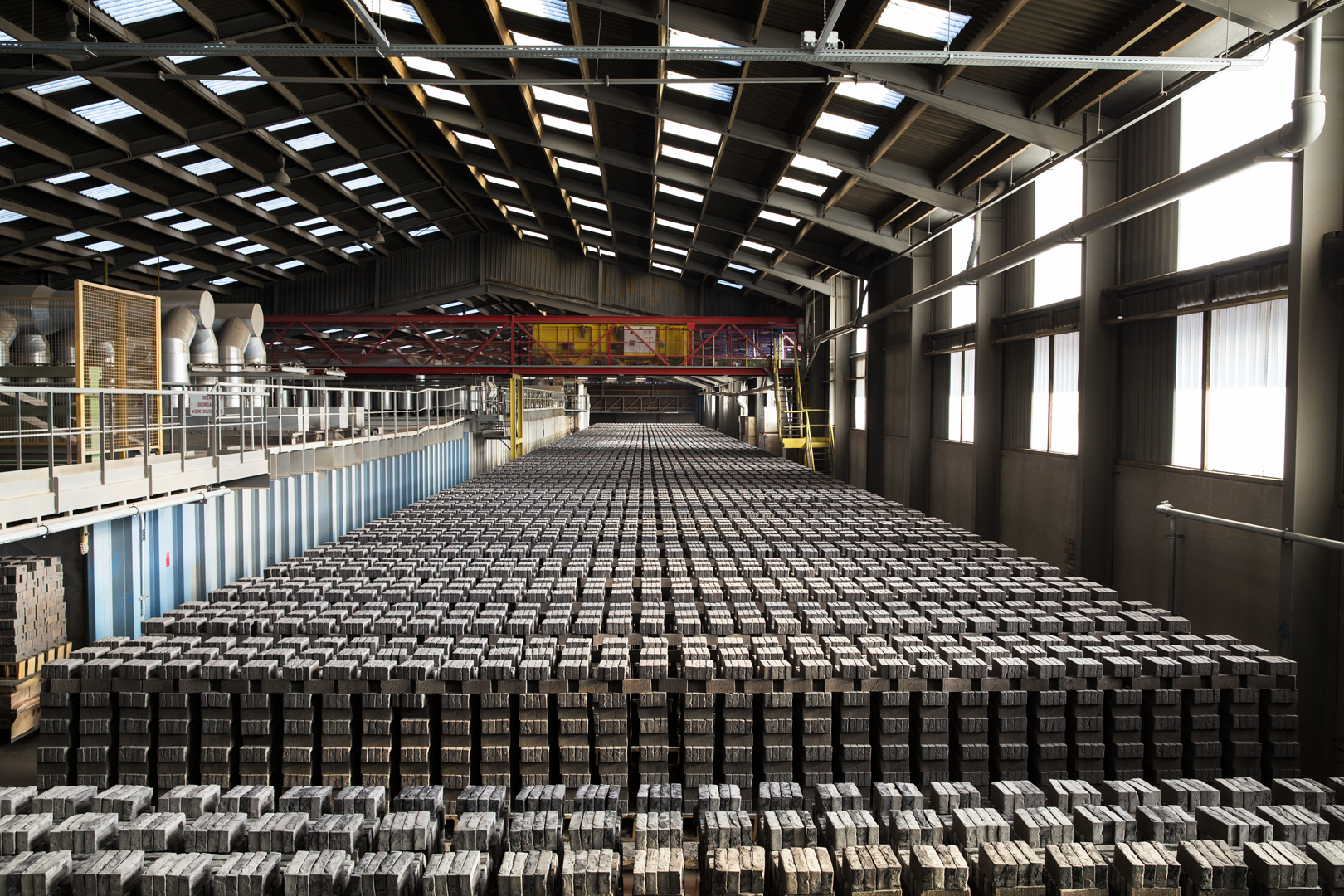 De fabriek van Vandersanden in Beek. Eigen foto.