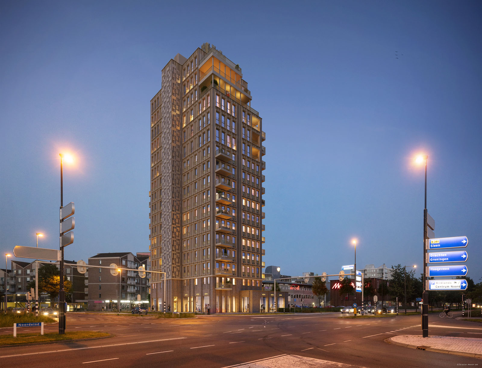 Hondsrugtoren Emmen: de hoogste van heel Drenthe