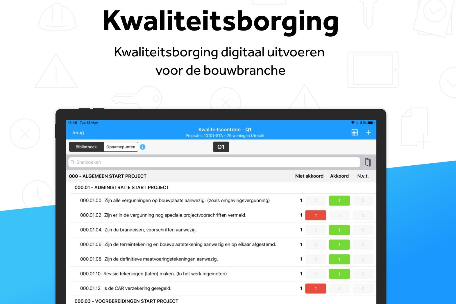 Kwaliteitsborging in de bouw: STA Software biedt uitkomst