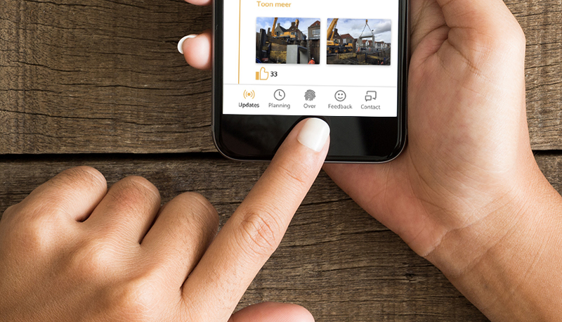 Op de virtuele tribune in Zevenbergen