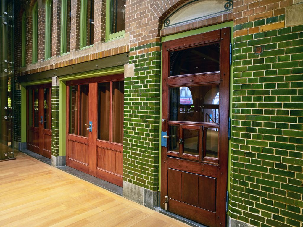 Renovation Beurs van Berlage, Damrak, Amsterdam. Architects: Bierman Henket architecten en projectarchitect Henk van Laarhoven. 