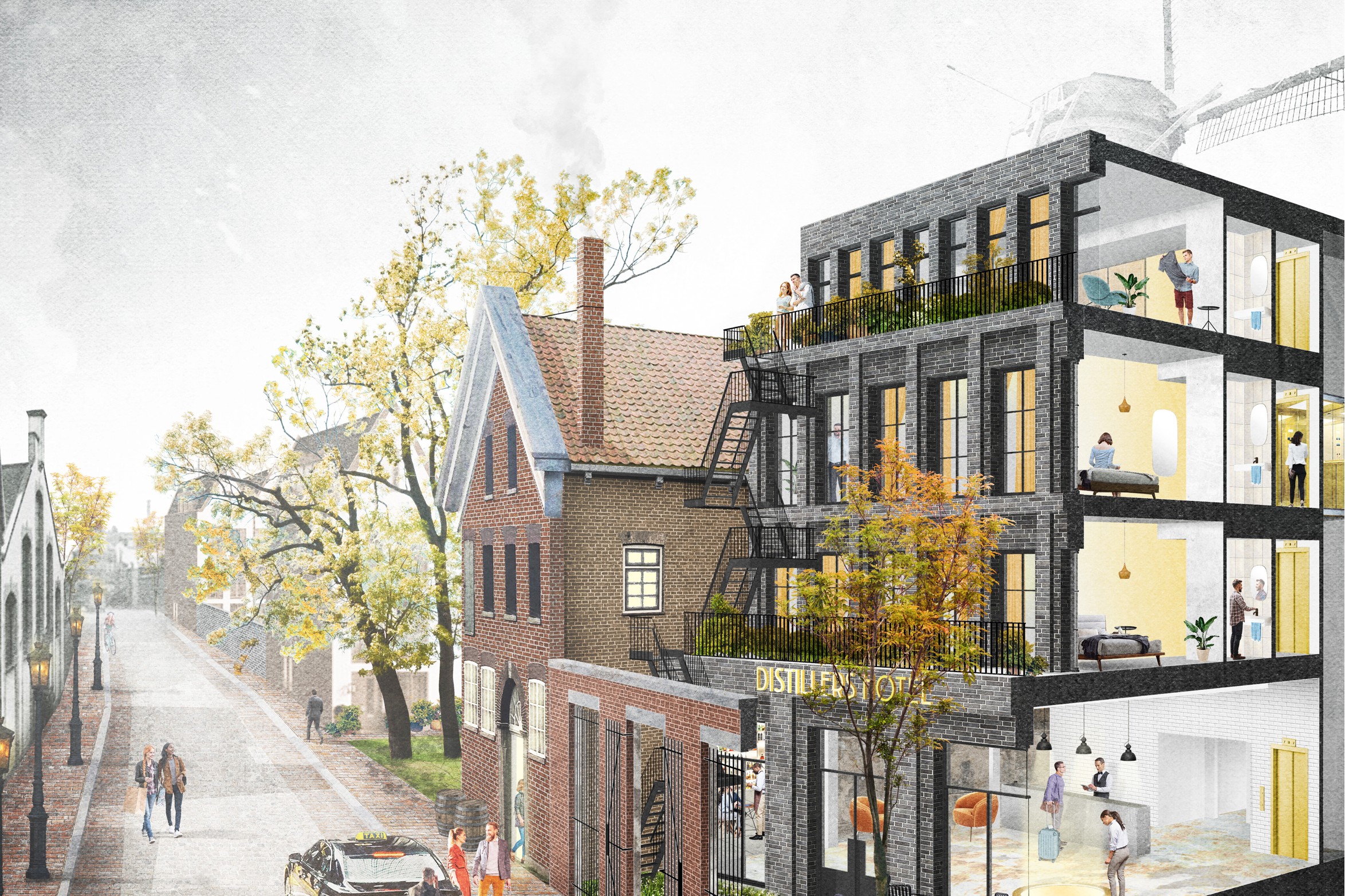 Architect: ARD / AtelierRuimDenkers Rendering: Het Lege Atelier