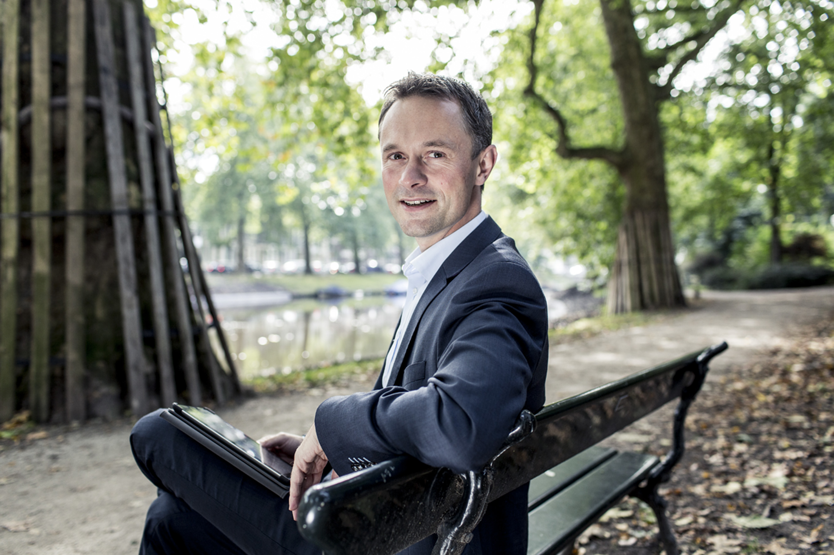 Olof van der Gaag: "Wat ik wel mis is de langetermijnvisie; hoe gaan we verder na 2030?" Archieffoto