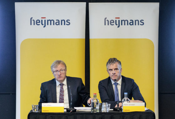 CEO Ton Hillen en CFO Hans Janssen van Hejimans