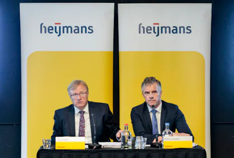 CEO Ton Hillen en CFO Hans Janssen van Hejimans