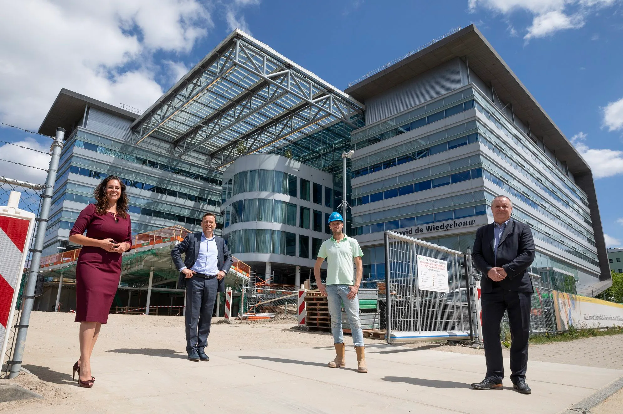 Vertrouwen geven, daar gaat het om. Zodat we sámen door kunnen