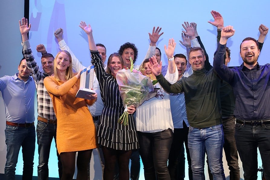 Winnaars Cobouw Awards 2019. Foto: Cynthia van Dijke